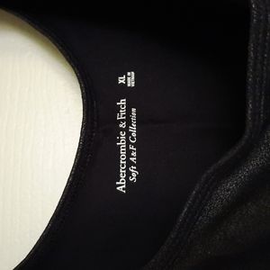 Abercrombie faux leather bodysuit